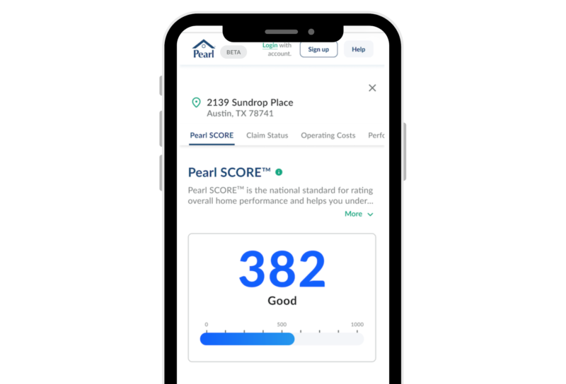 Pearl App Mockup Phone Dashboard Home 5