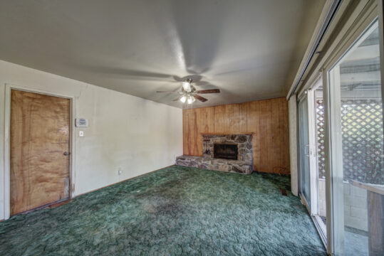 Before Family Room w fireplace1