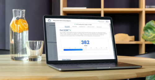 Pearl App Mockup Laptop Table