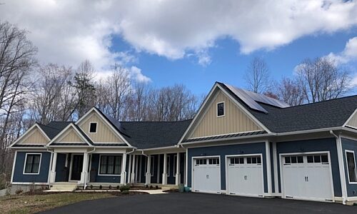 Front view of a home.